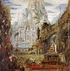 Gustave Moreau Canvas Paintings - The Triumph of Alexander the Great